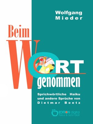 cover image of Beim Wort genommen